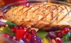 working lunch - chicken salad